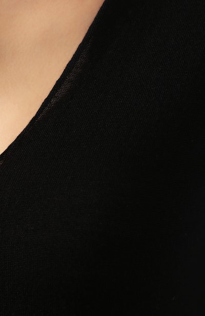 Шерстяной пуловер RICK OWENS черного цвета по цене 62200 руб., арт. R019F5693/M, фото 5 Шерстяной пуловер RICK OWENS, арт. R019F5693/M, фото 5