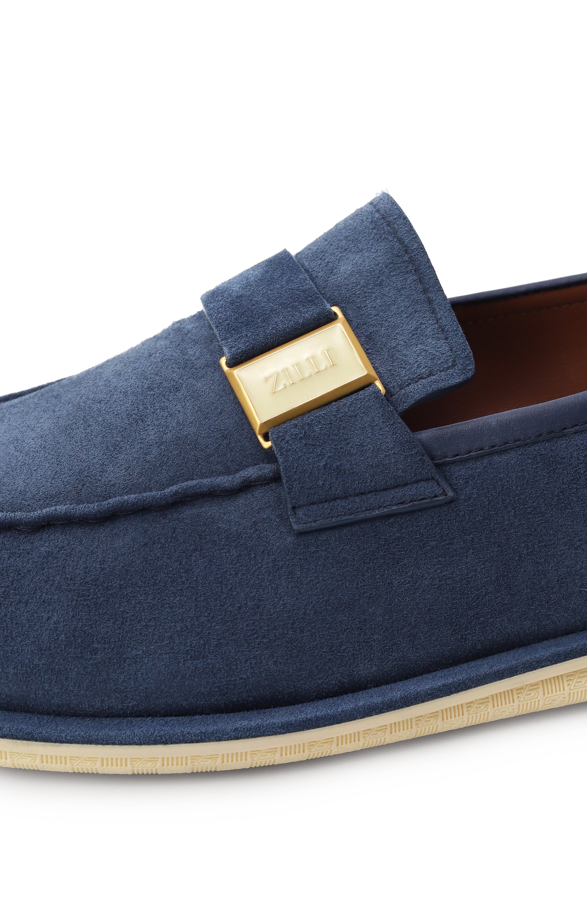Замшевые лоферы ZILLI, арт. H0180AM1100VZPU03, фото 7