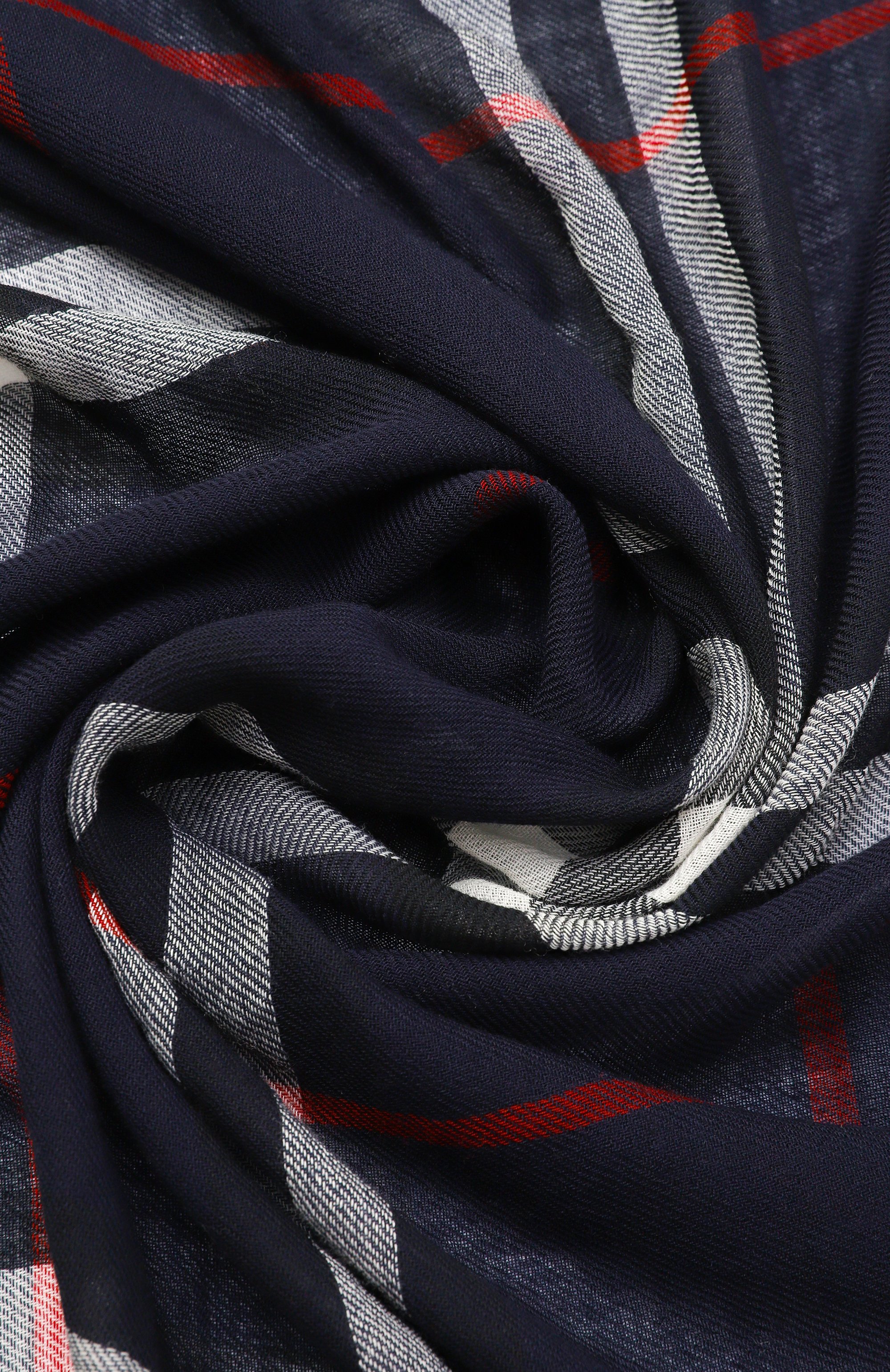 Шерстяной шарф BURBERRY, арт. 8110470, фото 3