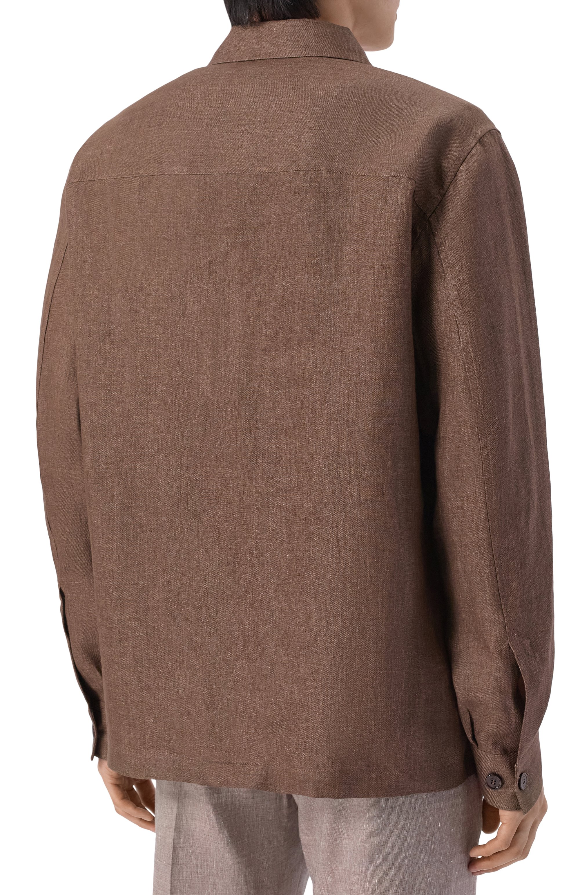 Льняная рубашка STEFANO RICCI, арт. SP008363/BN2930, фото 4