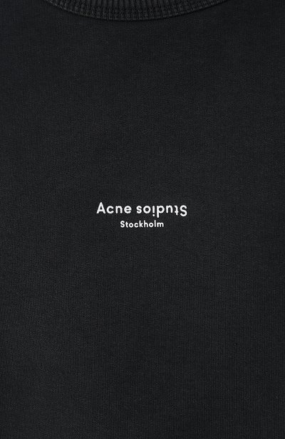 Хлопковый свитшот ACNE STUDIOS, арт. AI0045/W, фото 5