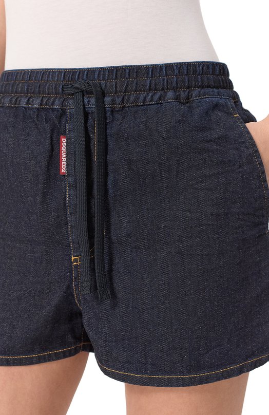 Джинсовые шорты Dsquared2 S73MU0245/S30825 Синий  S73MU0245/S30825 Фото 5