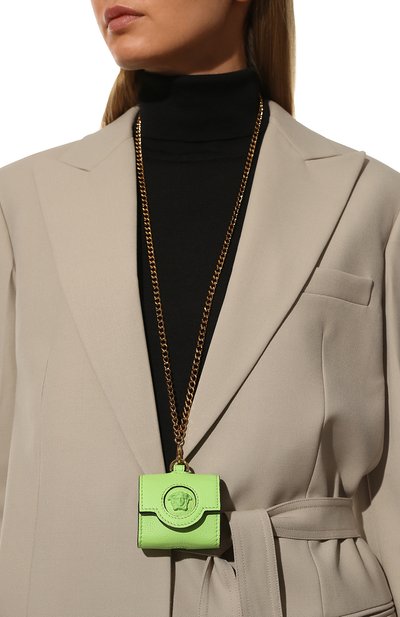 Кожаный чехол la medusa для airpods pro VERSACE, арт. 1003446/DVIT2T, фото 2