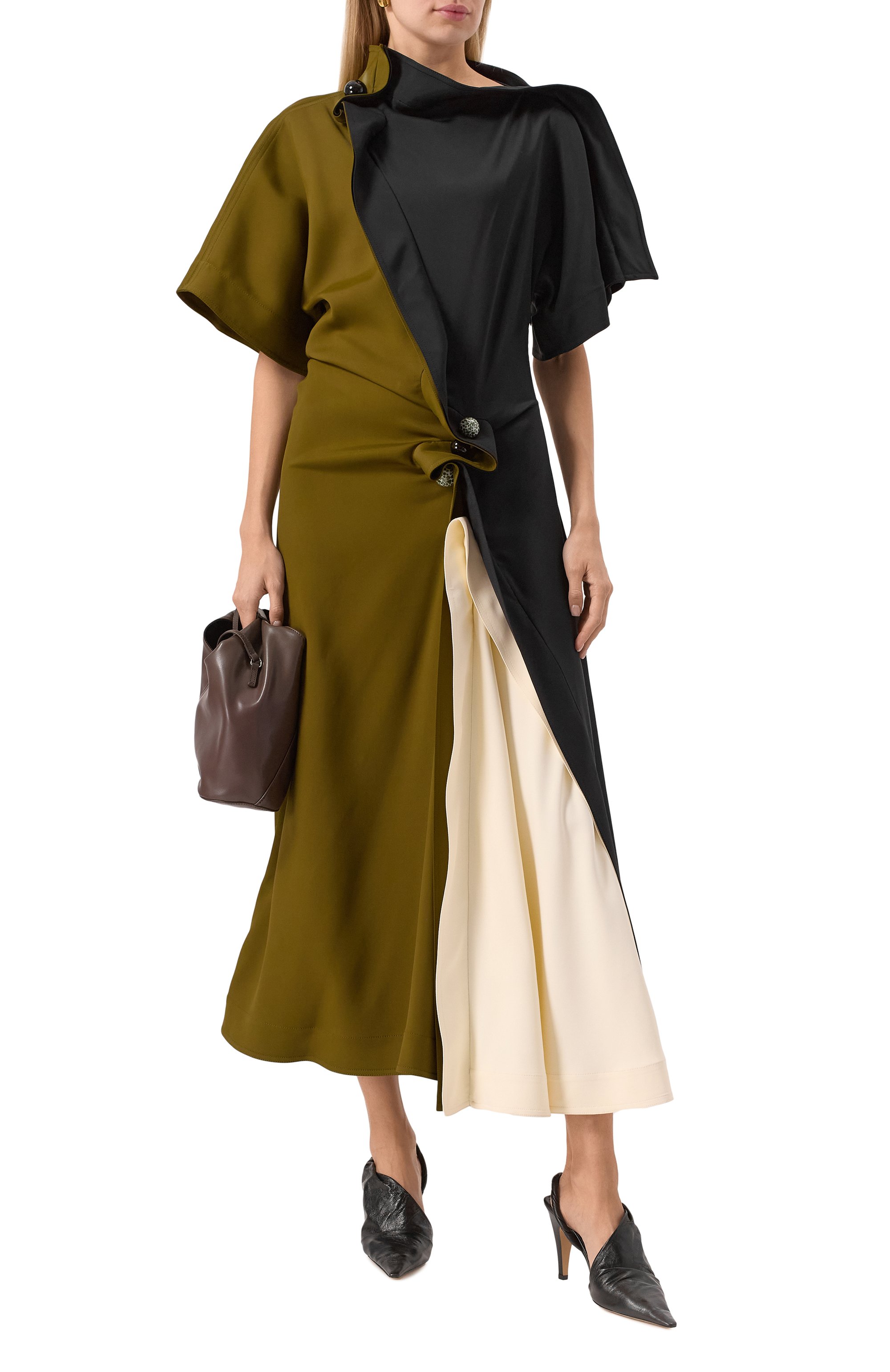 Платье из вискозы BOTTEGA VENETA, арт. 797407 V3Z10, фото 2