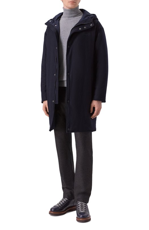 Утепленная парка KNT UGK132MK0279H02 Синий  UGK132MK0279H02 Фото 2