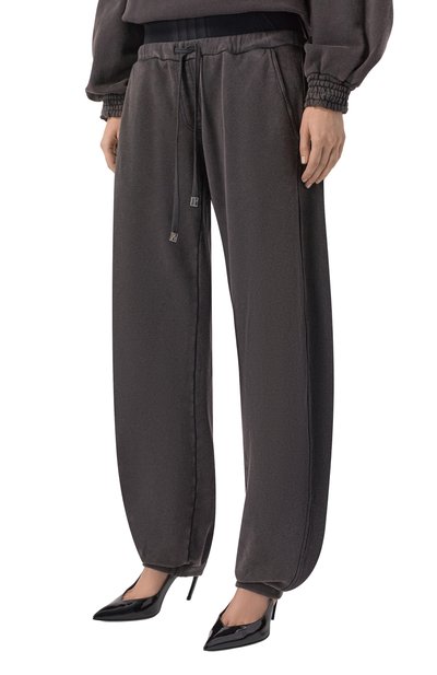 Хлопковые джоггеры THE ATTICO, арт. 260WCP00290/JJF003AA, фото 3