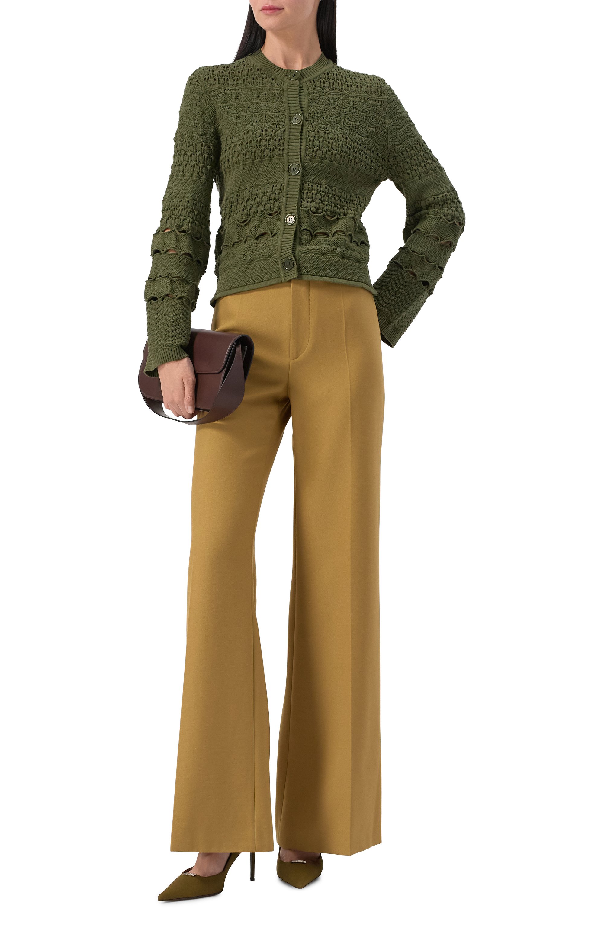 Кардиган из вискозы ELIE SAAB, арт. J0113NS25, фото 2