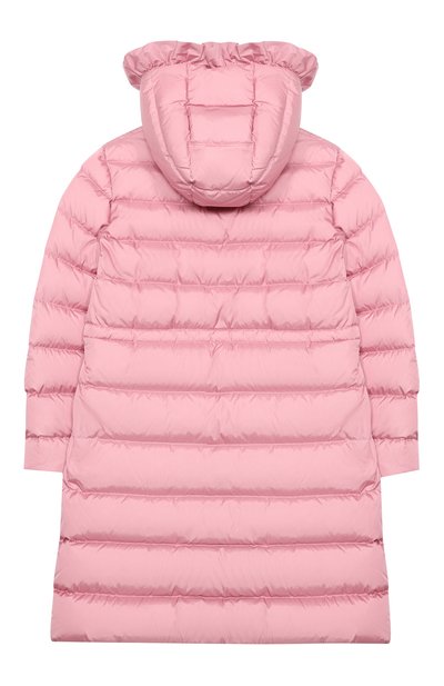 Пуховое пальто MONCLER светло-розового цвета по цене 88450 руб., арт. F2-954-1C508-10-54155/12-14A, фото 2 Пуховое пальто MONCLER, арт. F2-954-1C508-10-54155/12-14A, фото 2