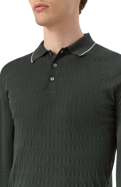 Шерстяное поло FEDELI, арт. MU006427, фото 5