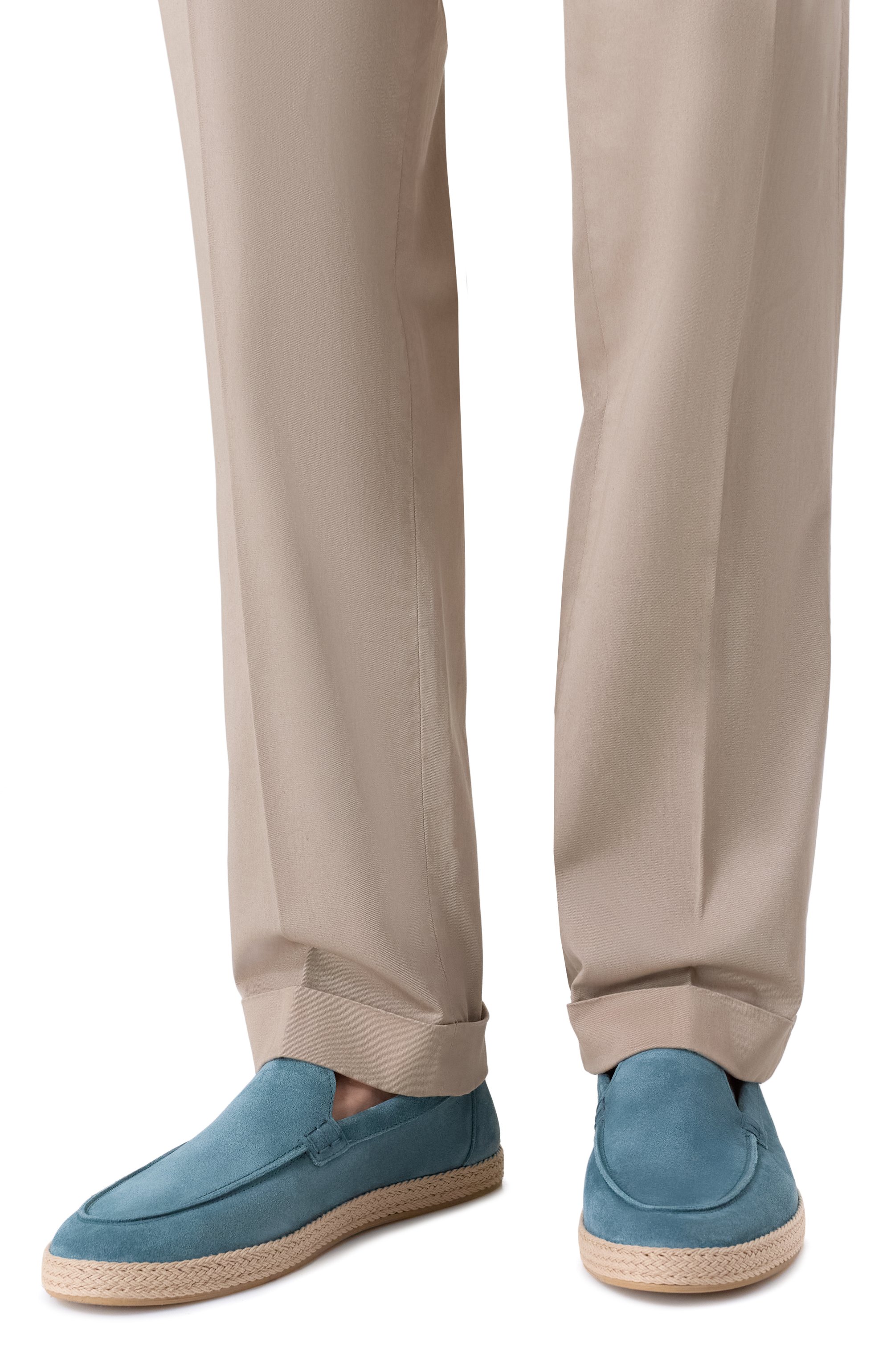 Замшевые эспадрильи DOUCAL'S, арт. DU3428MALNUY009A, фото 3