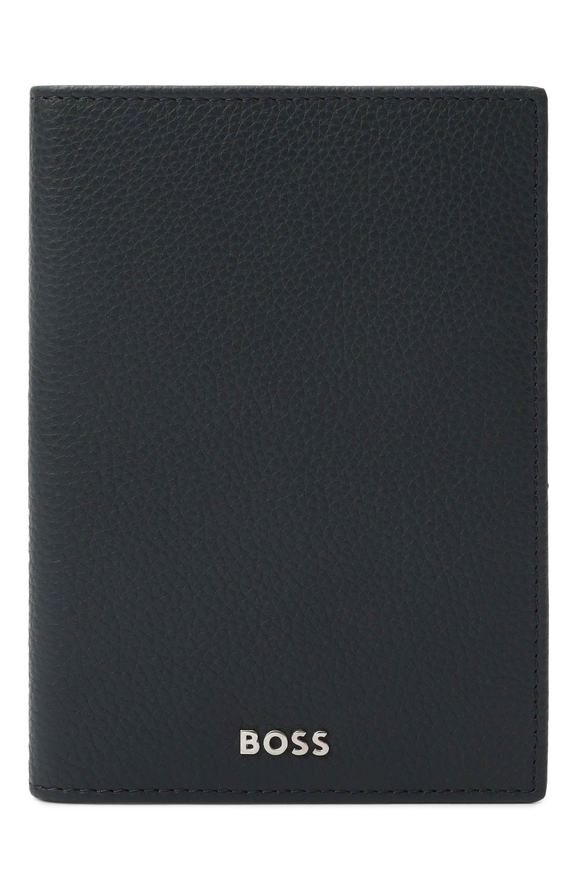 Кожаная обложка для паспорта BOSS, арт. HBPU00006M, фото 1