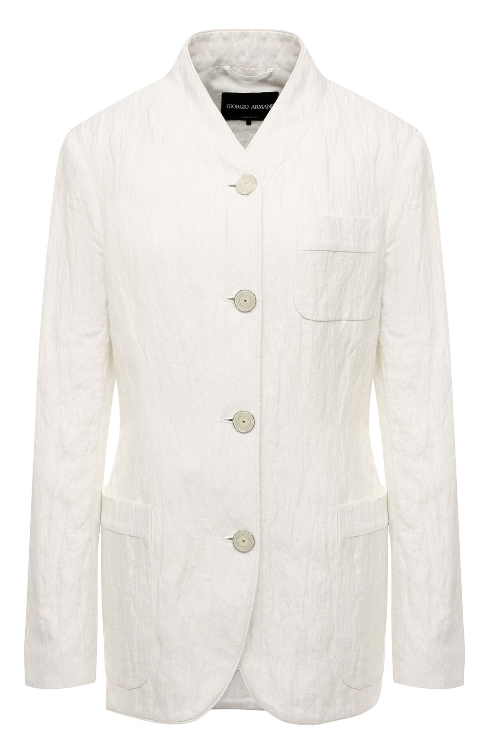 Жакет из хлопка и льна GIORGIO ARMANI, арт. 2SHGG004/T0351, фото 1
