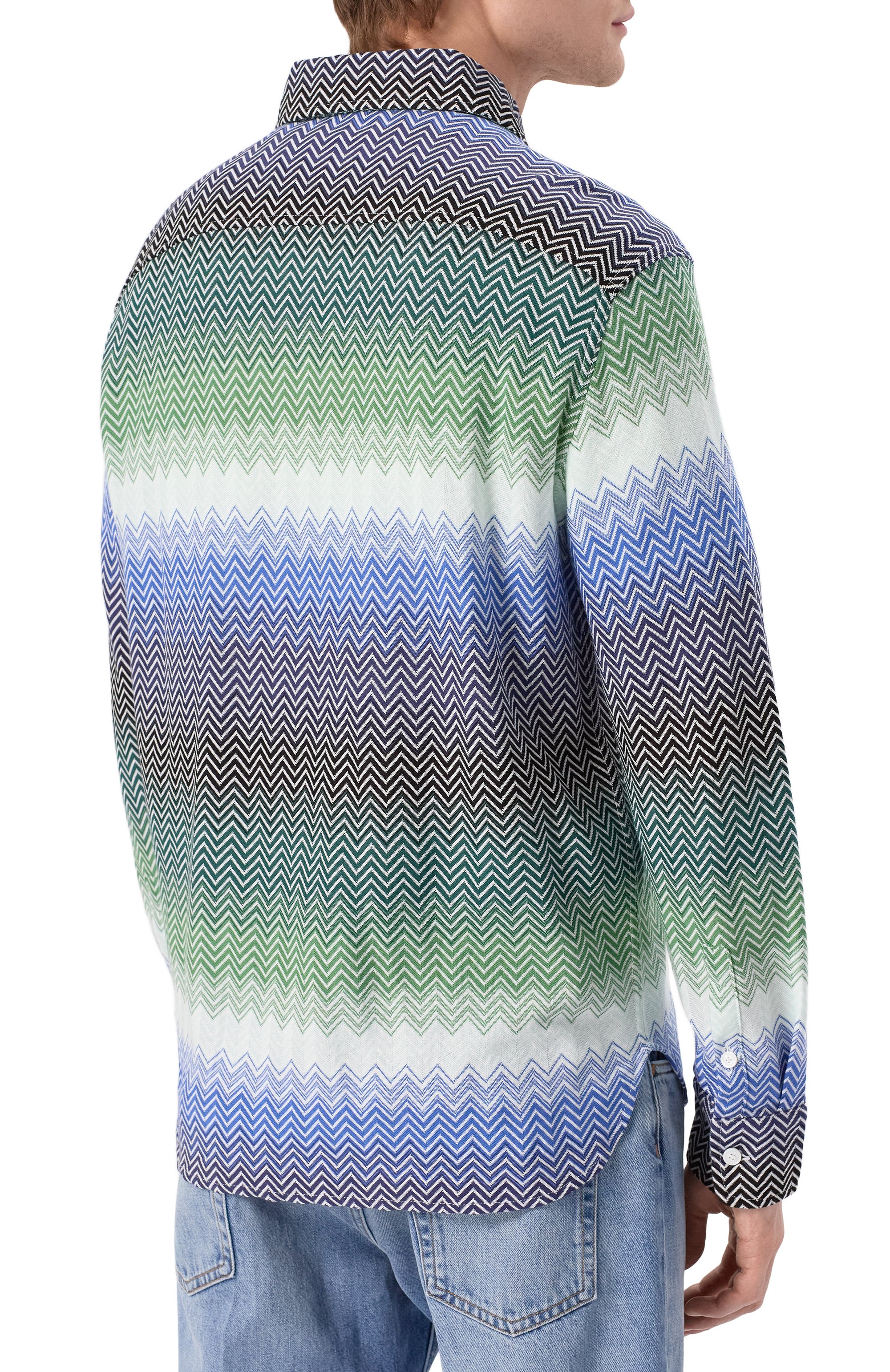 Хлопковая рубашка MISSONI, арт. US25SJ0K/BR010V, фото 4