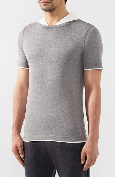 Хлопковая футболка ELEVENTY PLATINUM, арт. 979TS0100 TSH26001, фото 3