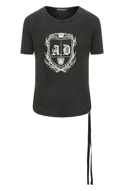 Женская хлопковая футболка ANN DEMEULEMEESTER, арт. B0014482/FA790