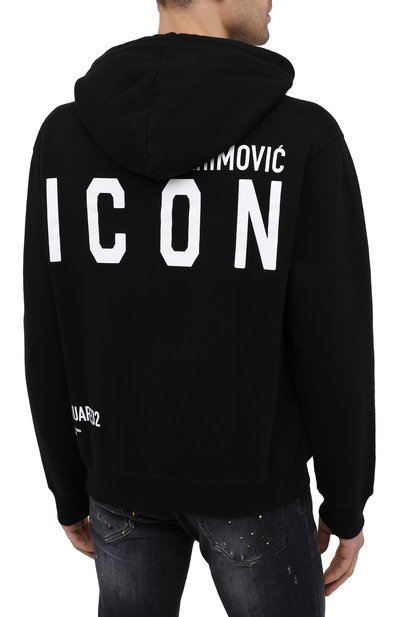 Хлопковое худи DSQUARED2, арт. S79GU0040/S25042, фото 4