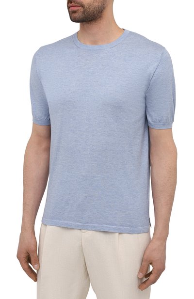 Джемпер из хлопка и кашемира FIORONI, арт. MK22621A2, фото 3