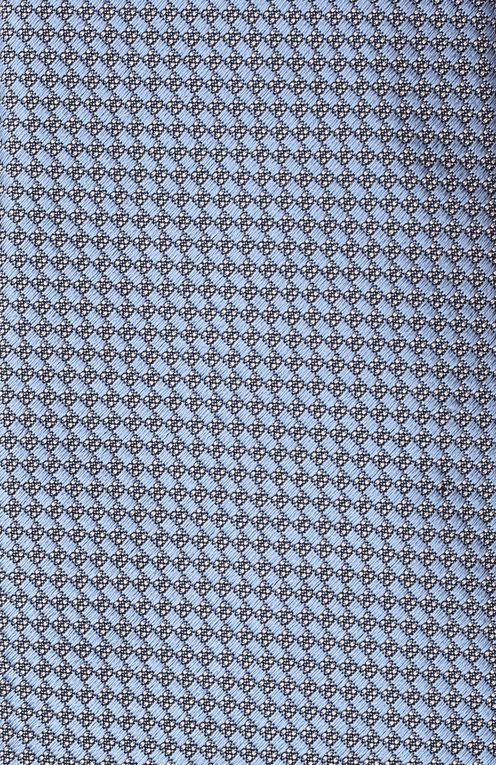 Шелковый галстук ZEGNA голубого цвета по цене 19950 руб., арт. Z3D02T/1UM, фото 4 Шелковый галстук ZEGNA, арт. Z3D02T/1UM, фото 4