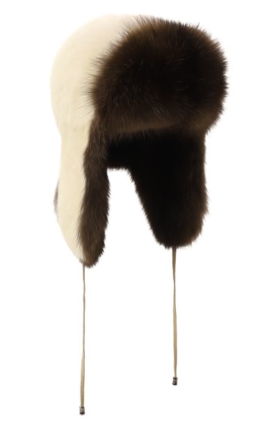 Женская шапка-ушанка из меха норки и соболя VICTORIA KUSENKOVA, арт. 091203504094