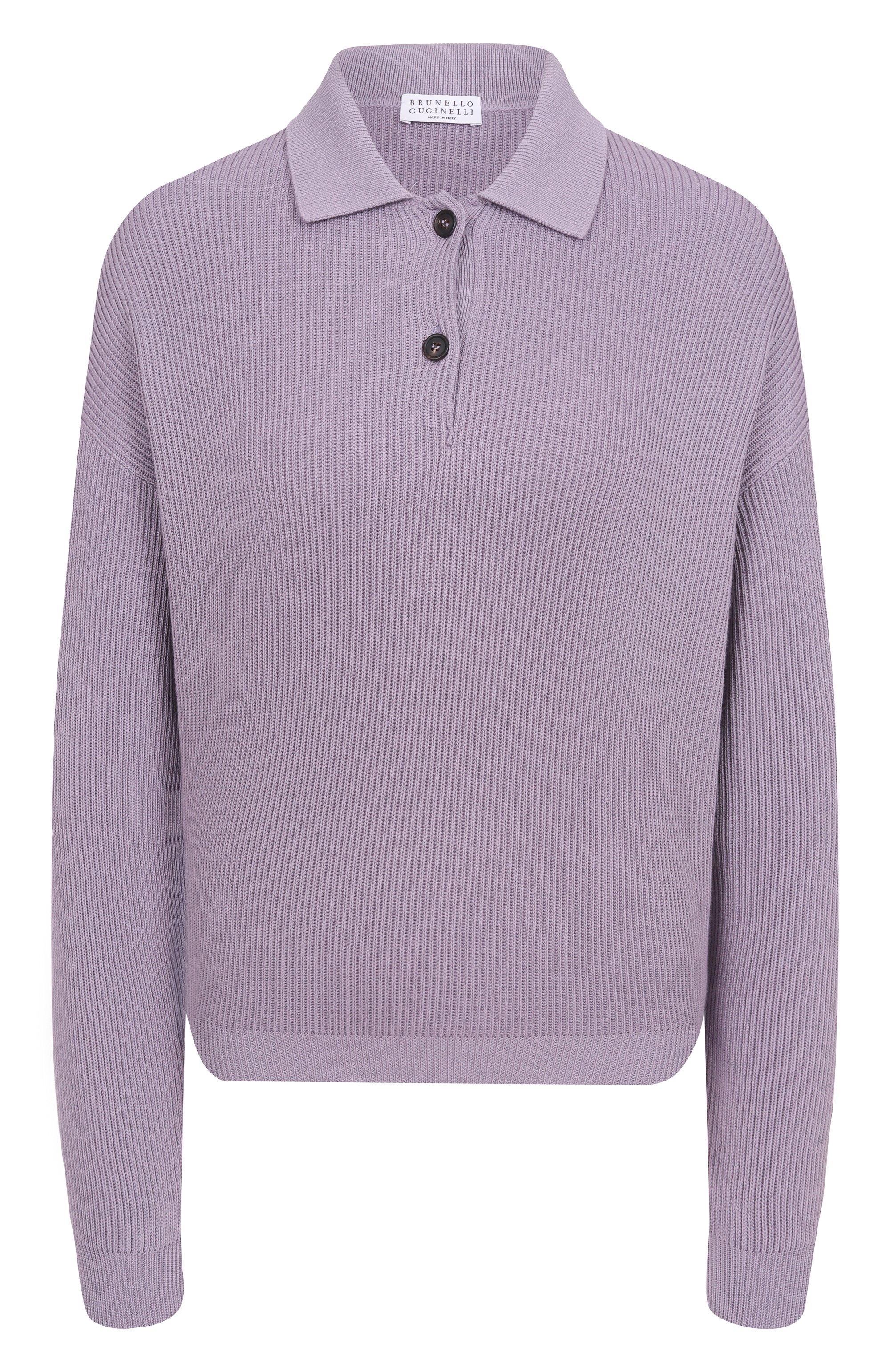 Хлопковое поло BRUNELLO CUCINELLI, арт. M19194705, ф�ото 1
