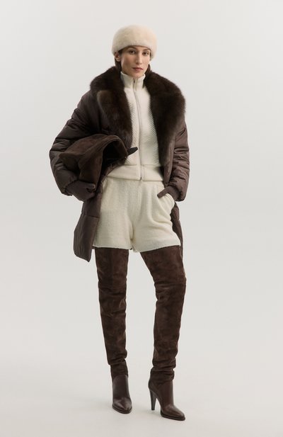 Меховая повязка на голову из норки MVST, арт. MH-06 MINK LVD, фото 4