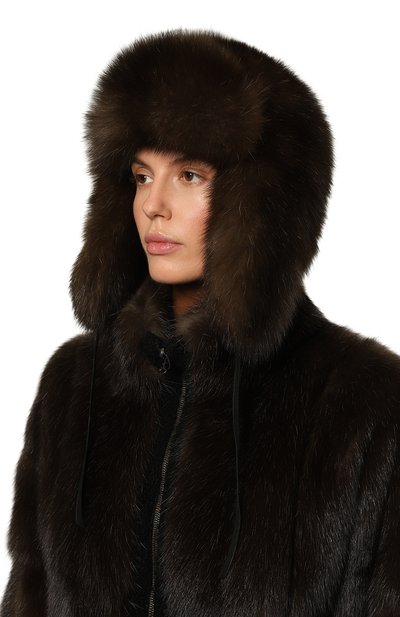 Меховая шапка-ушанка яна  из соболя FURLAND, арт. 0106201910092100000, фото 2