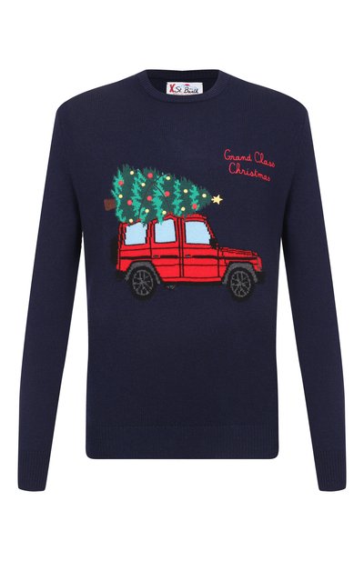 Мужской джемпер из шерсти и вискозы MC2 SAINT BARTH, арт. HER0001-03380I/HER0N