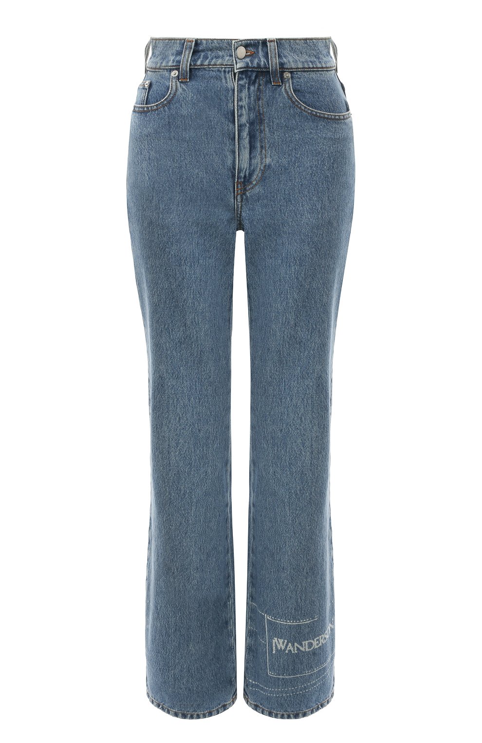 Джинсы JW ANDERSON синего цвета по цене 47800 руб., арт. DT0034PG0793 800, фото 1 Джинсы JW ANDERSON, арт. DT0034PG0793 800, фото 1