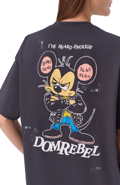 Хлопковая футболка DOMREBEL, арт. BLABLA/T-SHIRT, фото 5