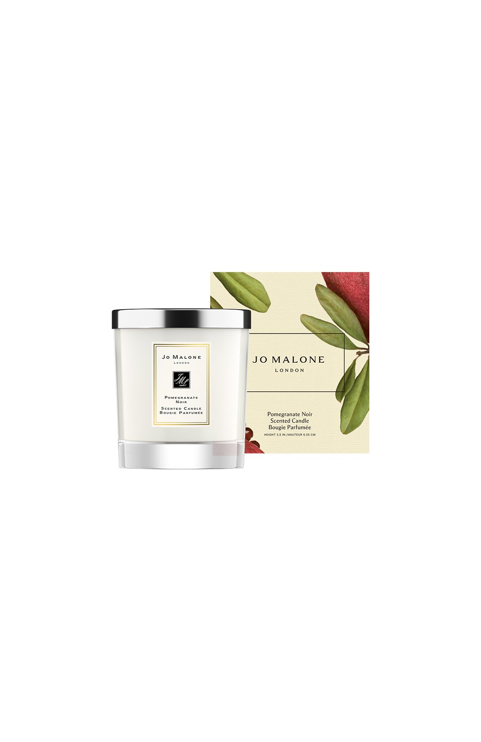 Свеча pomegranate noir (200g) JO MALONE LONDON бесцветного цвета по цене 6700 руб., арт. LANR-01, фото 2 Свеча pomegranate noir (200g) JO MALONE LONDON, арт. LANR-01, фото 2