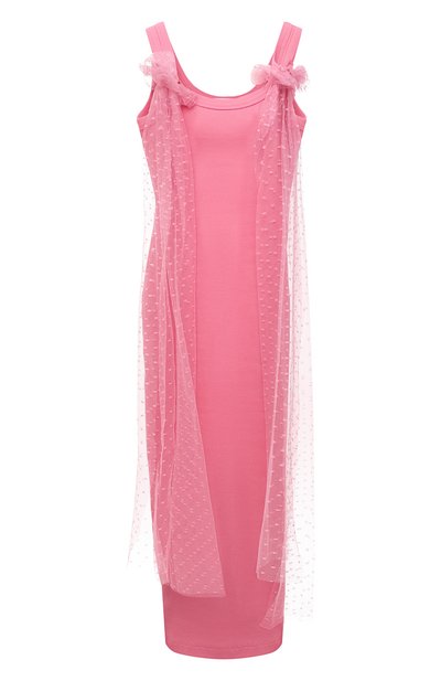 Хлопковое платье REDVALENTINO, арт. XR0MJ09F/6H3, фото 1