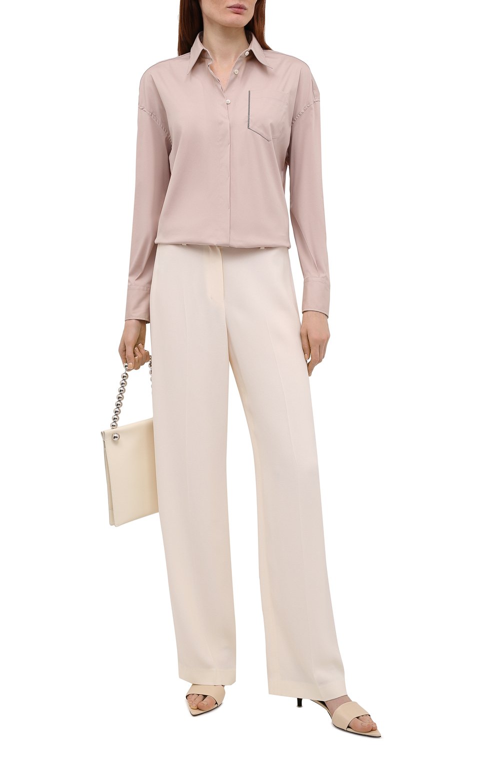 Хлопковая рубашка BRUNELLO CUCINELLI, арт. MP091NC306, фото 2