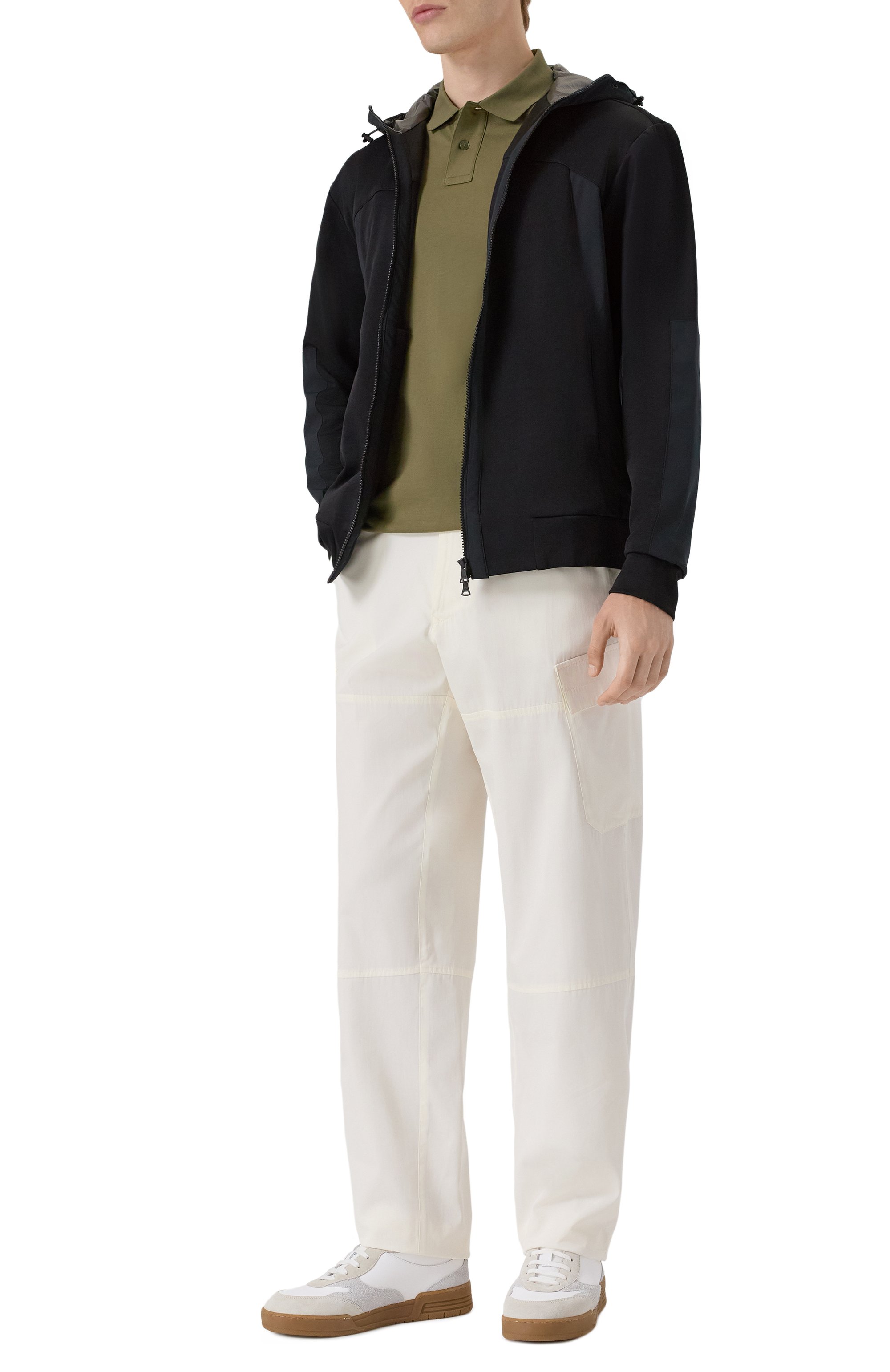 Хлопковое поло BOSS ORANGE, арт. 50507803, фото 2