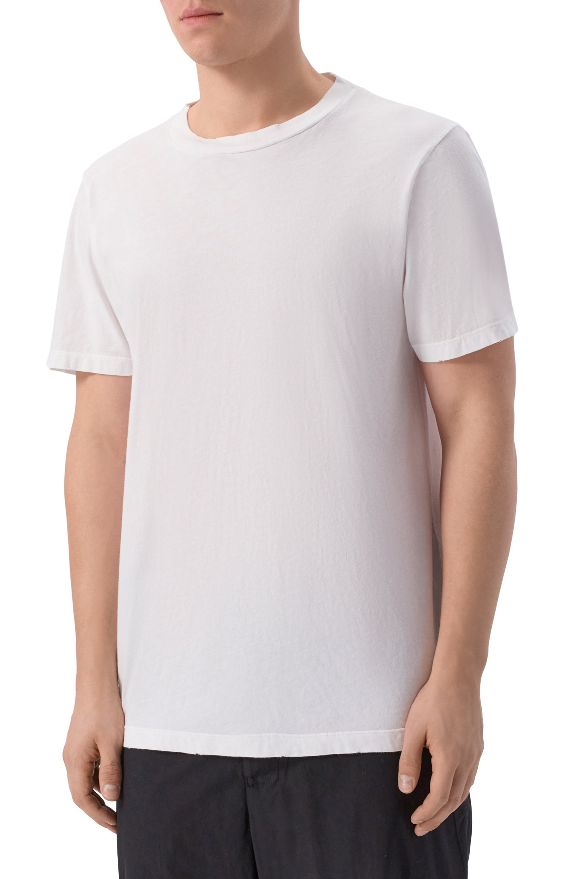 Хлопковая футболка NEVER ENOUGH белого цвета по цене 11100 руб., арт. 2B6M514-038/MTH056, фото 3 Хлопковая футболка NEVER ENOUGH, арт. 2B6M514-038/MTH056, фото 3