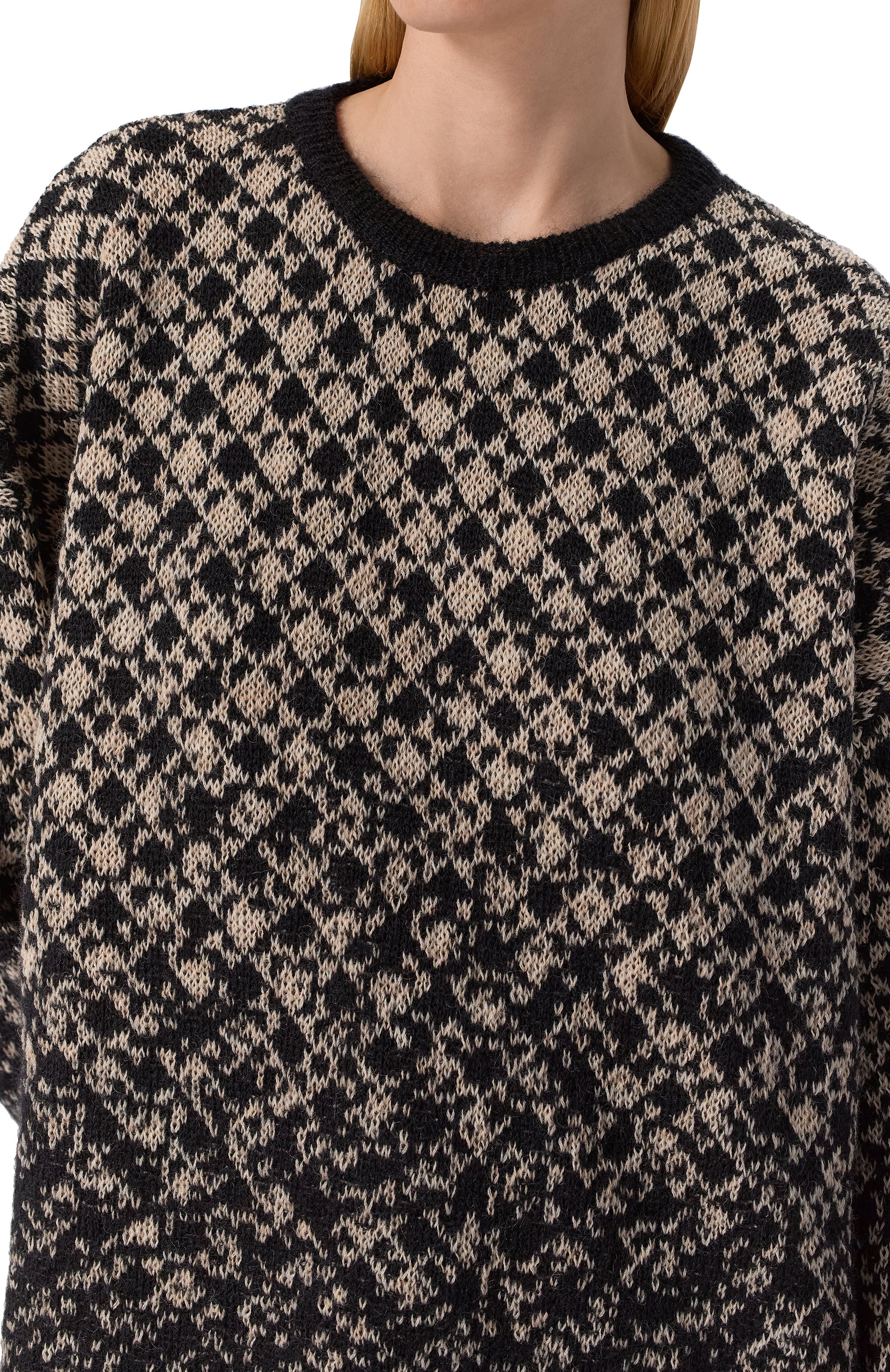 Шерстяной свитер MM6, арт. S52HL0051/M13136, фото 5