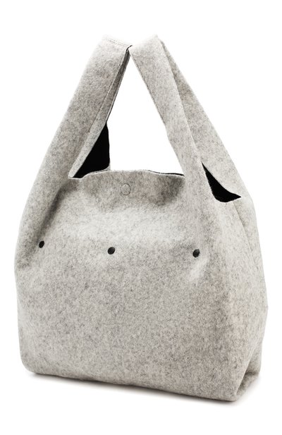 Текстильная сумка-шопер MAISON MARGIELA серого цвета по цене 170500 руб., арт. S35WC0075/P1454, фото 3 Текстильная сумка-шопер MAISON MARGIELA, арт. S35WC0075/P1454, фото 3