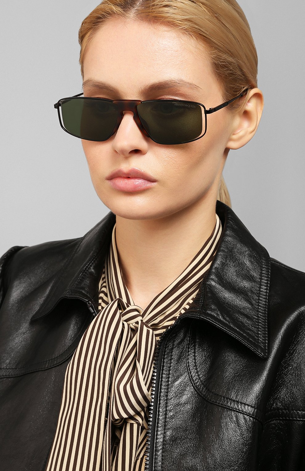 Солнцезащитные очки ALEXANDER MCQUEEN, арт. AM0198 002, фото 2