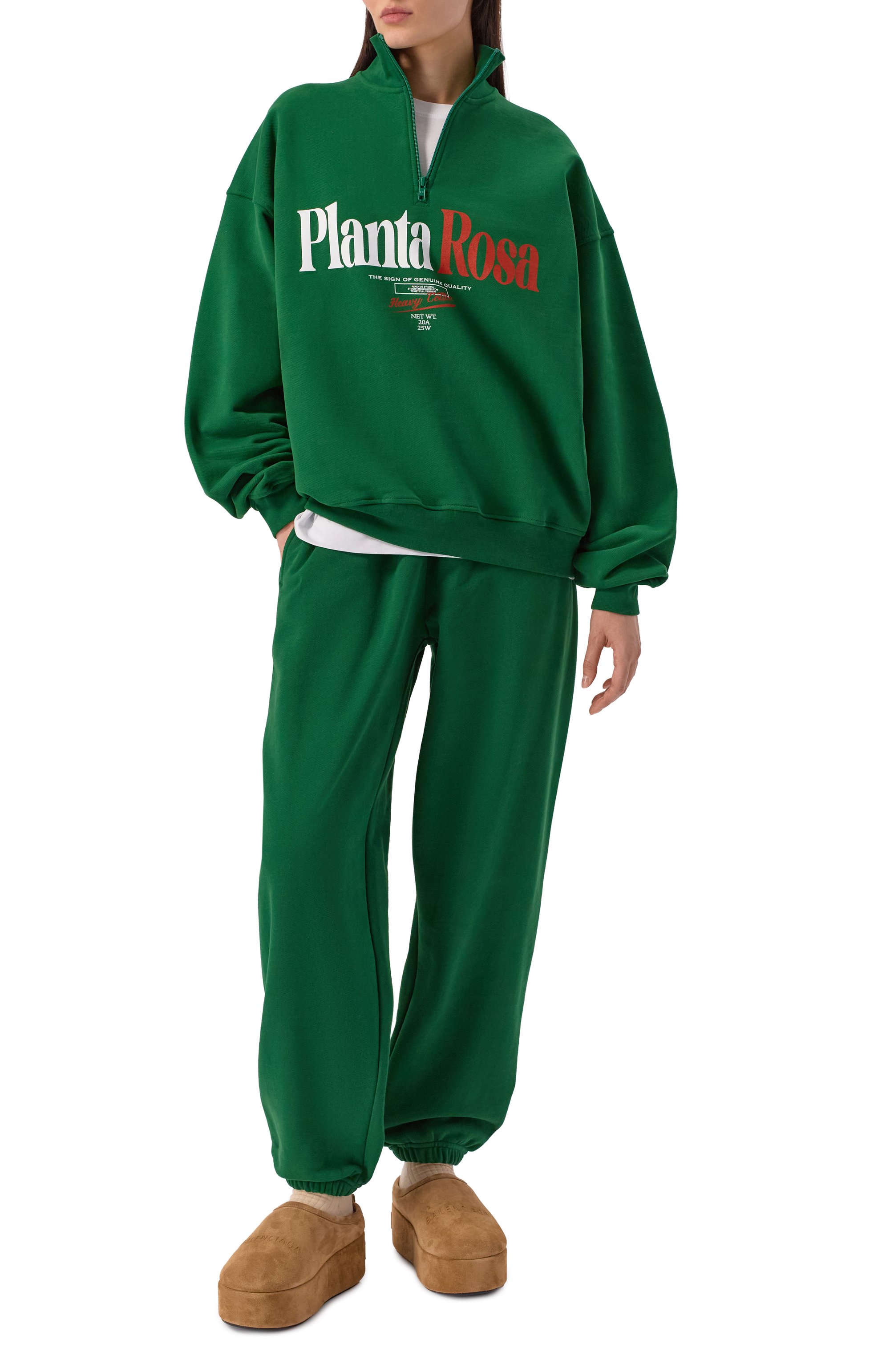 Хлопковые джоггеры PLANTA ROSA, арт. PR/J/NP/400VELVET, фото 5