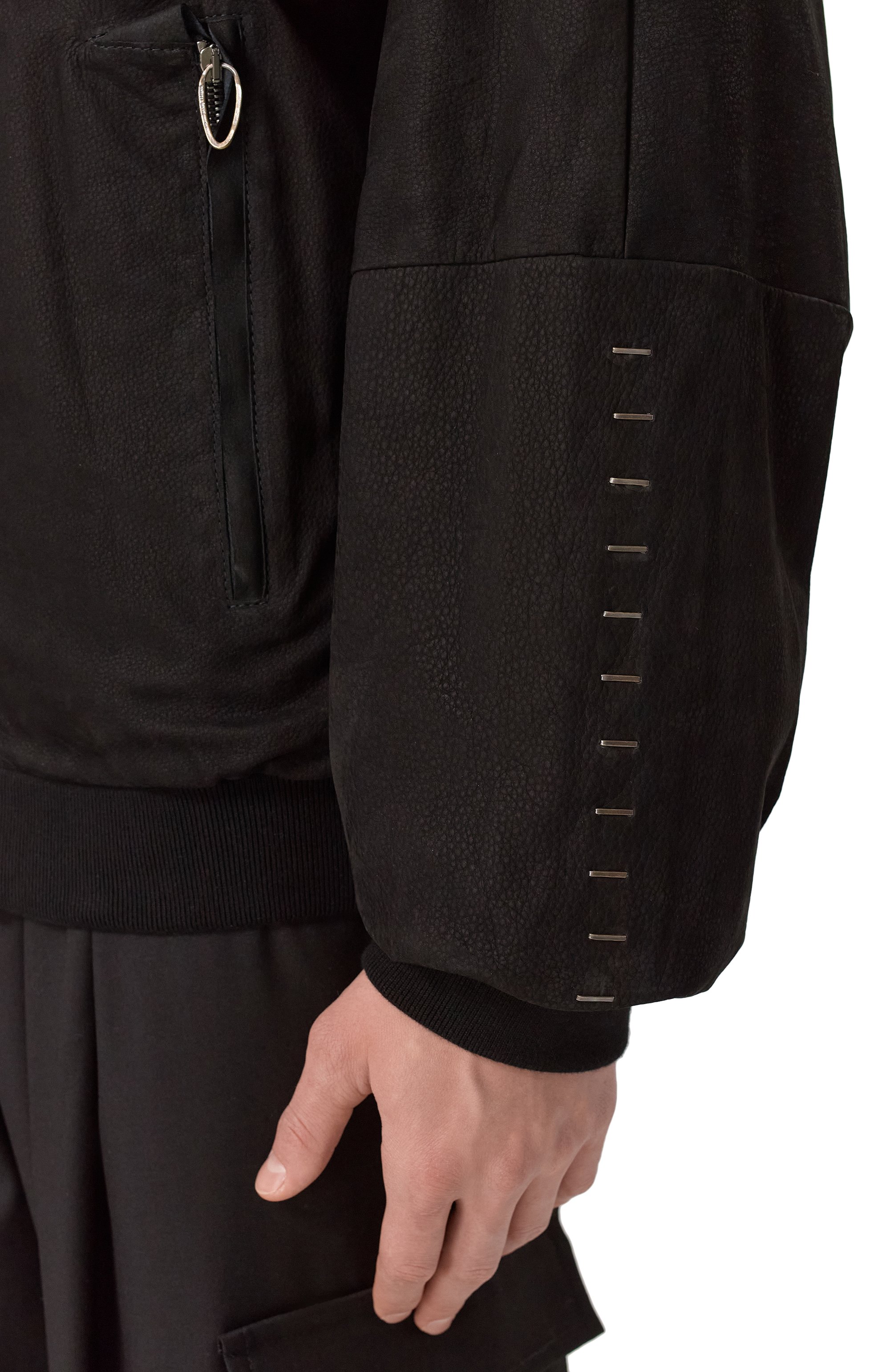 Кожаный бомбер DANIELE BASTA, арт. DB1247S59GRP, фото 5