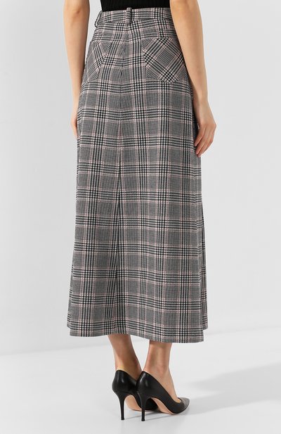 Юбка из смеси хлопка и шерсти GIORGIO ARMANI, арт. 6GAN54/AJXDZ, фото 4