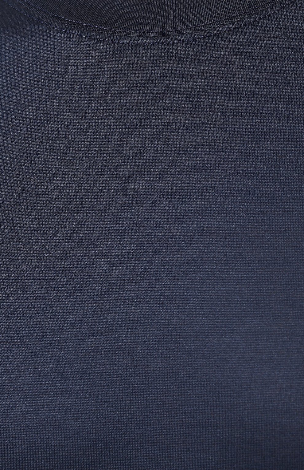 Хлопковая футболка GRAN SASSO темно-синего цвета по цене 13400 руб., арт. 60133/74002, фото 5 Хлопковая футболка GRAN SASSO, арт. 60133/74002, фото 5