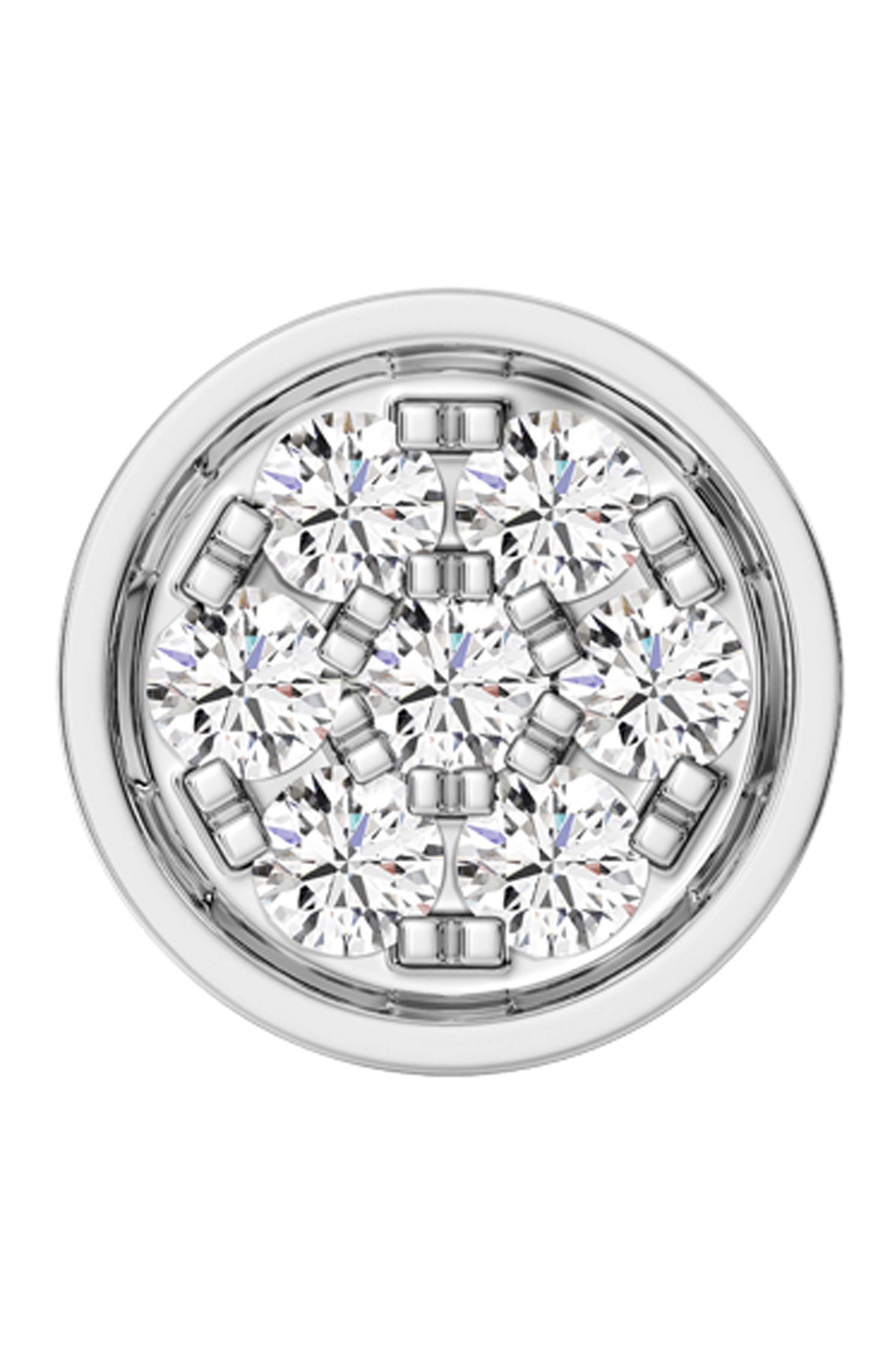 Серьга SERENDIPITY бесцветного цвета по цене 59800 руб., арт. EJE0080W, фото 2 Серьга SERENDIPITY, арт. EJE0080W, фото 2