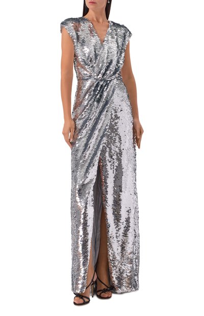 Платье с отделкой пайетками DOLCE & GABBANA, арт. F6AZIT/FLSF0, фото 3