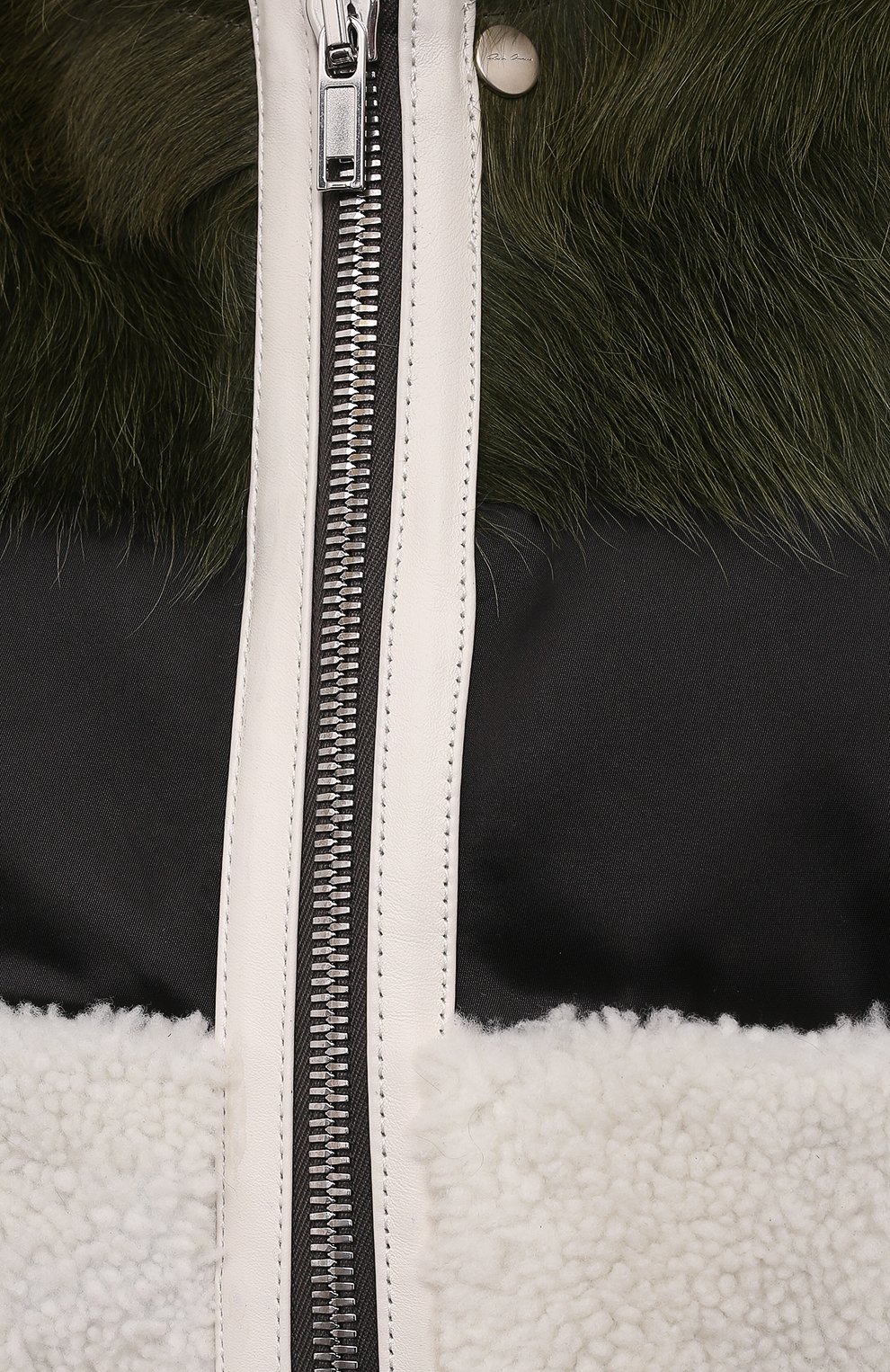 Дубленка RICK OWENS разноцветного цвета по цене 325000 руб., арт. RP02A7734/C0MB03, фото 5 Дубленка RICK OWENS, арт. RP02A7734/C0MB03, фото 5