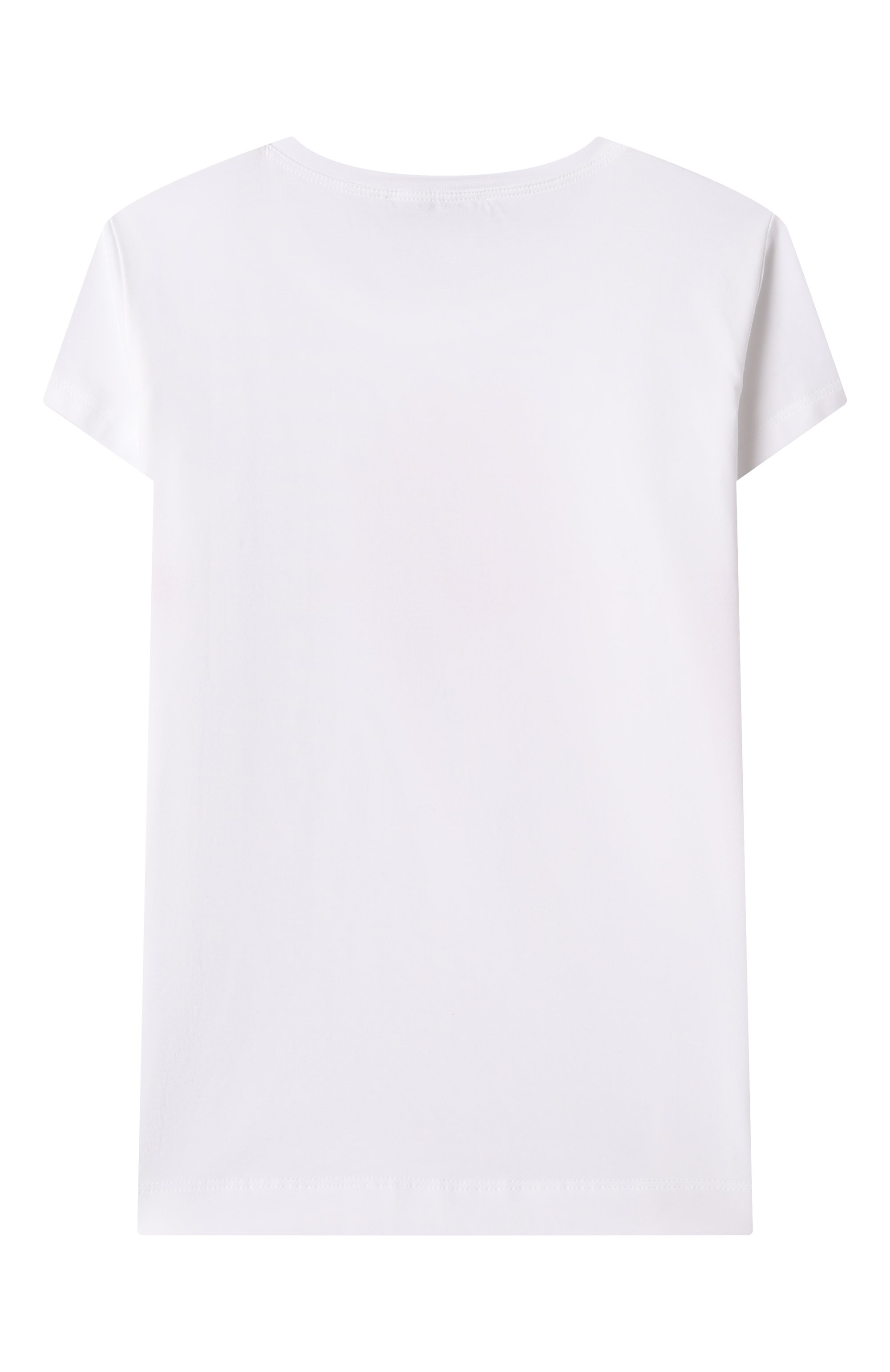 Хлопковая футболка MONNALISA, арт. 11E609, фото 2