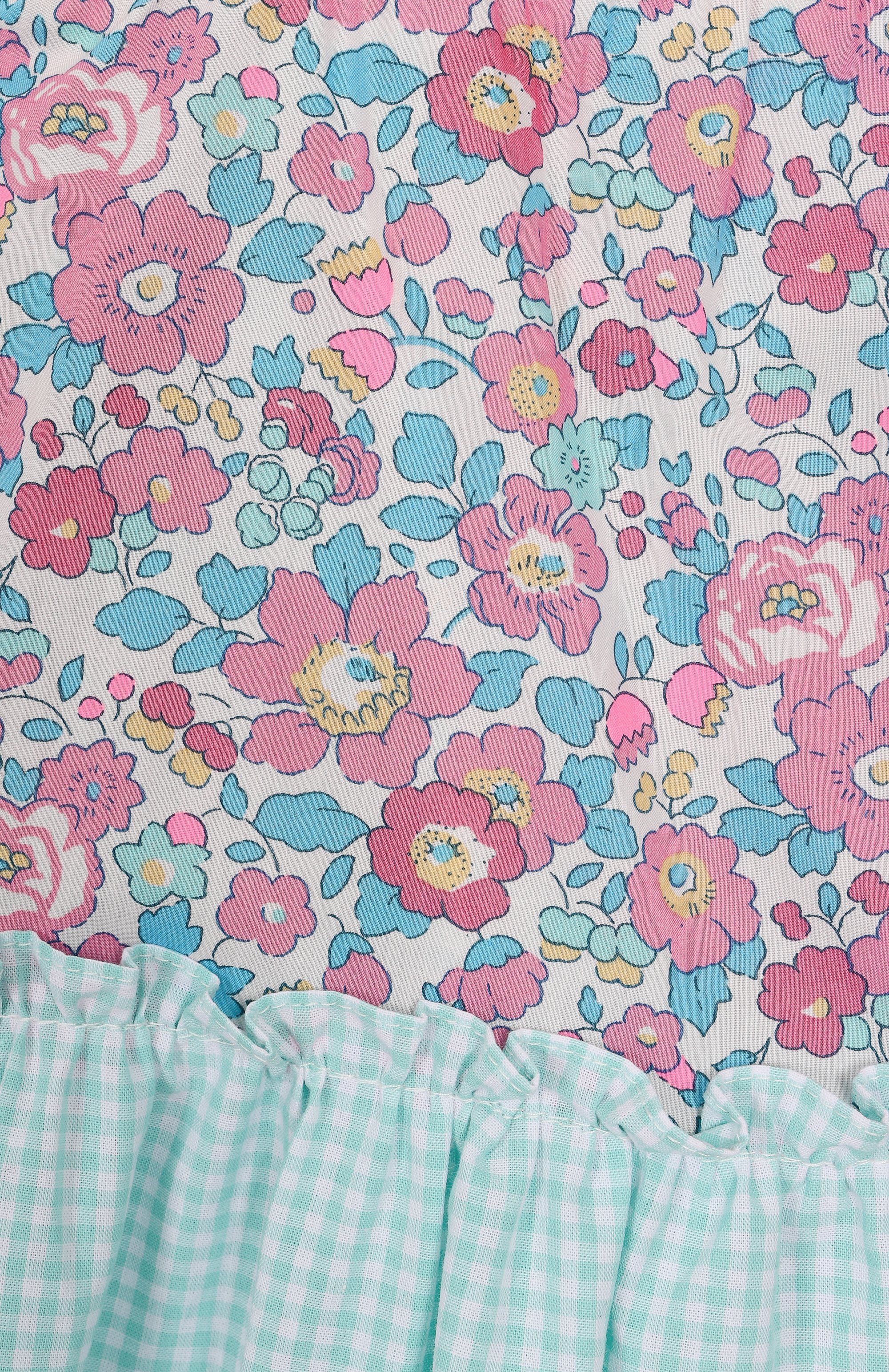 Хлопковый сарафан PESCIOLINO ROSSO, арт. PBSABI-14PATCH/8A-12A, фото 3