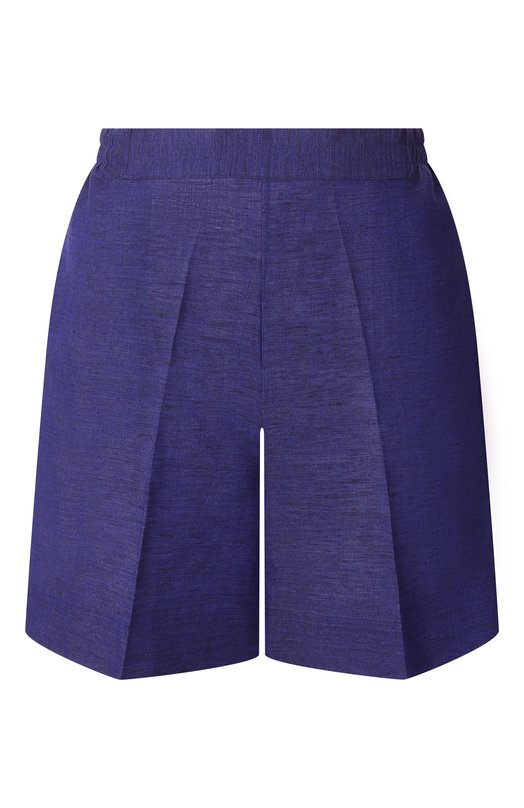 Льняные шорты Kiton D59128K0903E02 Синий D59128K0903E02