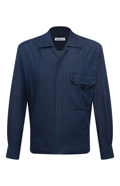 Мужская хлопковая рубашка KITON, арт. UMC030H08857