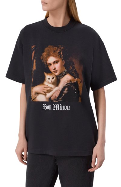 Хлопковая футболка DOMREBEL, арт. B0N MIN0U/T-SHIRT, фото 3