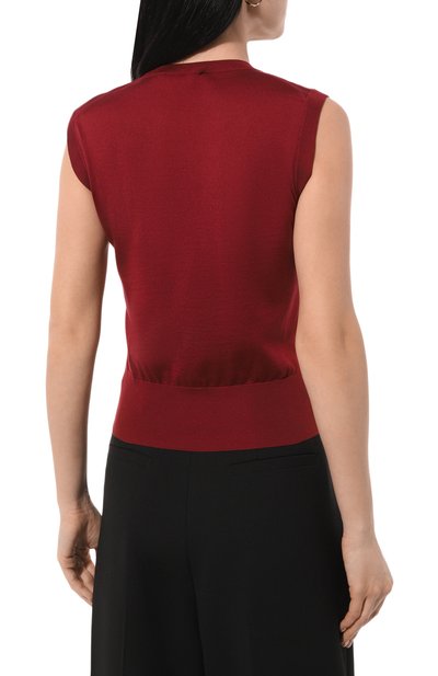 Шелковый топ DOLCE & GABBANA, арт. FXT04T/JBSHX, фото 4